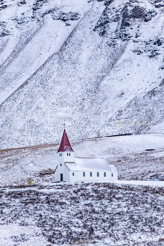 Vík i Myrdal Church Iceland